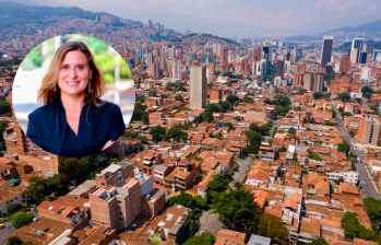 Mónica Ospina, directora de Medellín Cómo Vamos, habla de los retos que tiene la ciudad en 2025, principalmente para disminuir el hambre, el déficit de vivienda, mejorar la seguridad y la calidad de vida. FOTO cortesía