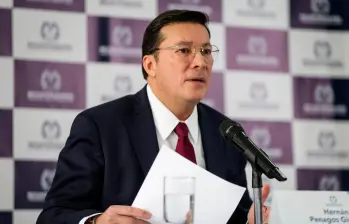 Penagos advirtió que “está en juego el orden institucional y, si se quiere, la democracia en sí misma”. FOTO colprensa