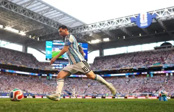 Messi suma ocho goles en el actual Mundial. FOTO: X-SELECCIÓN ARGENTINA