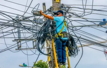 Antioquia también ocupa el sexto lugar con mayores índices de accidentes eléctricos, con 176 casos. Un promedio anual de 17 accidentes, de los cuales tres corresponden a menores de edad. FOTO: Juan Antonio Sánchez