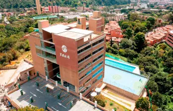 Esta es la edificación del Tecnológico de Antioquia en Itagüí, un proyecto educativo que se comenzó a financiar desde 2019 y el cual el presidente Gustavo Petro le atribuye a su gobierno. FOTO: CORTESÍA