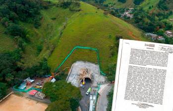 Los representantes a la Cámara por Antioquia solicitaron un debate de control político para que garanticen las obras para culminar y permitir habilitar el Túnel del Toyo. FOTO: JUAN DAVID ÚSUGA