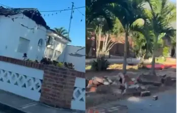 La Alcaldía solicita alimentos no perecederos, kits de salud, colchones, mantas, cobijas, tejas y carpas para atender a las familias damnificadas. FOTO: @cdgalvez8.