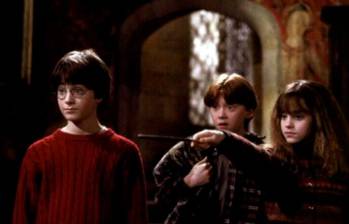 Harry, Ron y Hermione son interpretados respectivamente por Daniel Radcliffe, Rupert Grint y Emma Watson Foto: Cortesía Warner Bros. 