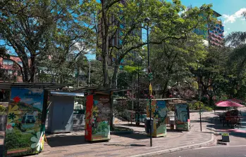 La Alcaldía de Medellín viene investigando la vinculación de bandas europeas, asiáticas y latinoamericanas en el Parque Lleras. FOTO: Manuel Saldarriaga