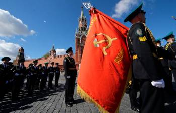 Desfile militar anual del Día de la Victoria, que conmemora el triunfo soviético sobre la Alemania nazi. Foto: Getty. 
