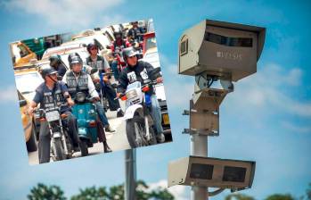 Hay 55 cámaras de fotodetección en el departamento para sancionar múltiples infracciones de tránsito. FOTOS: CARLOS VELÁSQUEZ Y EL COLOMBIANO