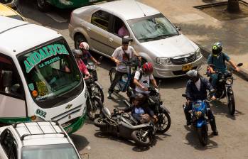 110 usuarios de moto fallecieron en Medellín este año. Después de pandemia se volvieron el actor vial más vulnerable FOTO jaime pérez