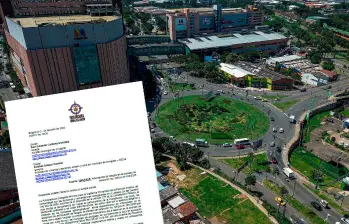 Con este documento, la Procuraduría entregó todos sus reparos con el proceso de contratación de las obras para el intercambio de Mayorca, cuya obra se estima que dure 25 meses. FOTO: MANUEL SALDARRIAGA