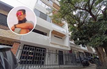 Alejandro Damián Salazar, de 39 años, estaba viviendo en esta casa del barrio Santa Mónica, comuna 12 (La América), y en la madrugada del pasado domingo falleció tras caer desde el balcón. FOTOS: CRISTIAN VÁSQUEZ Y CORTESÍA