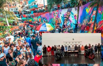 Por los múltiples delitos cometidos en el entorno del graffitour y las escaleras eléctricas, las autoridades capturaron a 14 miembros del grupo delincuencial Las Independencias. FOTOS: ESNEYDER GUTIÉRREZ Y CORTESÍA