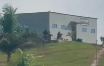 Los militares que se encontraban en el batallón del Ejército de Anorí, Nordeste antioqueño, fueron víctimas de una emboscada por parte del frente 36 de las disidencias de las Farc. FOTO: CORTESÍA