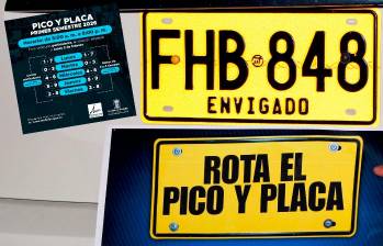 Tenga en cuenta que, partir de este lunes 2 de febrero de 2026, cambia la rotación del Pico y Placa para el primer semestre, en Medellín y toda el área metropolitana. FOTO: El Colombiano.