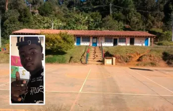 En las afueras de esta sede del Cuvic, en la vereda El Pinar, de Bello, ocurrió el altercado entre estudiantes que acabó con la muerte de 