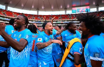 El seleccionado de Congo se convirtió en el décimo equipo africano que jugará el primer Mundial de 48 selecciones. FOTO: GETTY