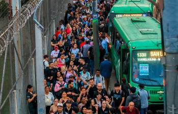 La división de Transporte escaló al 3,21% en Medellín. FOTO CAMILO SUÁREZ. 