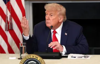 Con las mediaciones diplomáticas del Gobierno de Donald Trump, se han logrado varios acuerdos en conflictos internacionales y que le han valido al republicano nominaciones por parte de líderes políticos al Nobel de la Paz. FOTO: Getty 