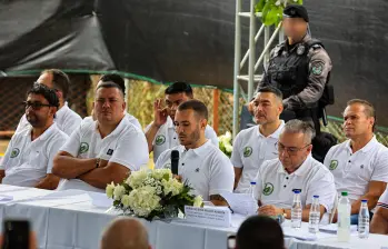 Desde 2022, los cabecillas de las estructuras armadas del Valle de Aburrá han participado en eventos con el Gobierno Nacional. FOTO El Colombiano