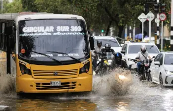 Este fin de semana ha sido marcado por las constantes lluvias en el Valle de Aburrá. Foto: Andrés Camilo Suárez Echeverry