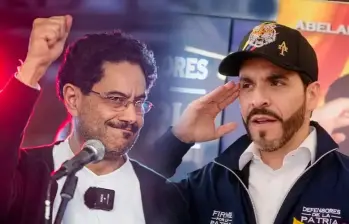 El candidato Iván Cepeda quedó de segundo en la primera vuelta presidencial coin 9,7 millones de votos. FOTO AFP