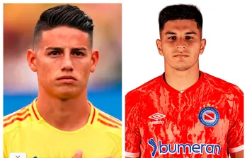 James Rodríguez podría entrenar con Nacional y Gastón Verón está muy cerca de ser fichado por el Verde. FOTOS FCF E INSTAGRAM