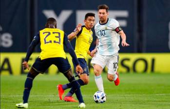 Argentina se ha enfrentado a Ecuador en 38 encuentros con 22 victorias para la Albiceleste, 5 derrotas y 11 empates. FOTO: Getty