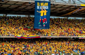 El partido entre Colombia y Bolivia movería más de 60.000 millones de pesos. FOTO JUAN ANTONIO SÁNCHEZ. 