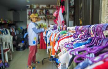 Medellín tiene 4.010 empresas del sector textil y confecciones, y 395 reposan en Guayabal. Foto: Camilo Suárez