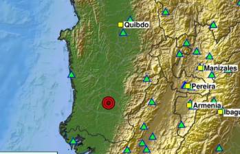 El Servicio Geológico Colombiano reportó tres sismos en Chocó durante la tarde de este miércoles 16 de septiembre. FOTO: Servicio Geológico Colombiano. 
