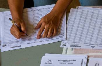 La Registraduría asegura que habrá heterogeneidad de jurados de votación que estarán acompañando las 113.000 mesas habilitadas para votar el 13 de marzo. FOTO ARCHIVO EL COLOMBIANO