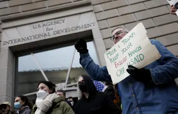 A partir del 1 de julio se oficializó el cierre de la agencia para ayuda internacional, Usaid. Foto: Getty Images
