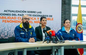 Las declaraciones se entregaron en medio de una rueda de prensa que se llevó a cabo en las últimas horas. Foto. @IDEAMColombia