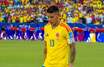James Rodríguez aún no define su futuro inmediato, y los amistosos de la Selección Colombia de septiembre y octubre están cada vez más cerca. FOTO JUAN ANTONIO SÁNCHEZ
