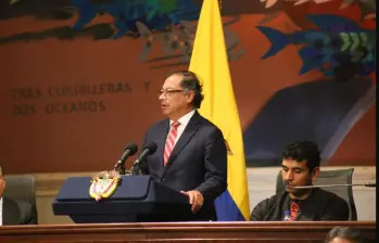 Gustavo Petro, presidente. Foto: Congreso