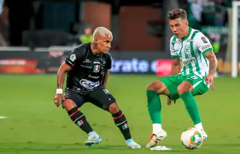 Nacional visita al Once Caldas en Manizales. FOTO JAIME PÉREZ