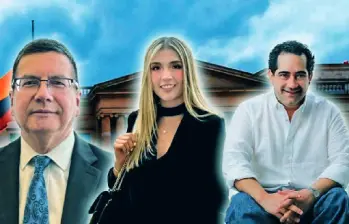 Germán Caldeón, Carolina Gómez y Miller Soto, del equipo de De la Espriella. Fotos: especiales