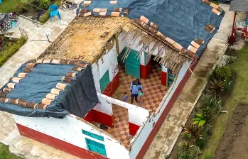 El municipio de Andes, en Antioquia, fue uno de los afectados por el terremoto del 10 de agosto de 2026. FOTO: ANDRÉS CAMILO SUÁREZ ECHEVERRY.