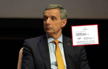 El ministro de Hacienda, Miguel Gómez Martínez, presentó la solicitud de incidente de impacto fiscal ante la Corte Constitucional. CAMILO SUÁREZ