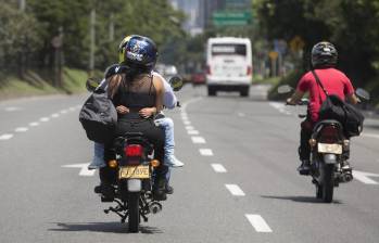Es común para los ciudadanos solicitar el servicio de mototaxi por plataformas como Didi o Picap. Foto: Manuel Saldarriaga Quintero