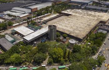 Panorámica de la sede de la Fábrica de Licores de Antioquia en Itaguí, donde se realizaría el proyecto a futuro. Foto: Manuel Saldarriaga Quintero