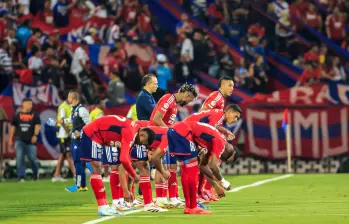 El cuadro rojo de Antioquia espera jugar su tercera final de Liga en los últimos cinco años. No es campeón desde 2015. FOTO: CAMILO SUÁREZ