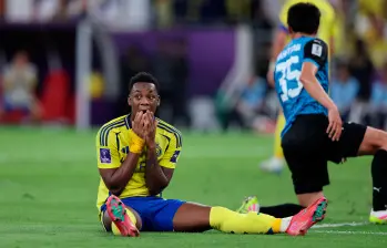 Jhon Durán vivió otra desilusión con el equipo de Arabia, donde viene siendo criticado por su falta de eficacia. FOTO: GETTY
