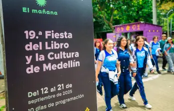 Las cifras de esta edición de la Fiesta del Libro y la Cultura ratifican la candidatura de Medellín en la competencia por ser en 2027 la capital mundial del libro. Foto: Camilo Suárez