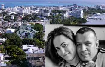La pareja fue hallada sin vida junto a su hijo de 4 años en un hotel de San Andrés. FOTO: El Colombiano y Redes Sociales