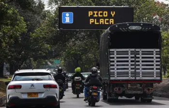 Suspensión del Pico y Placa en Medellín por temporada decembrina. Foto: Manuel Saldarriaga Quintero