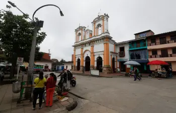 Este año Anorí ha sido testigo de masacares, muertes por minas antipersonal, desplazamientos masivos y combates. FOTO: MANUEL SALDARRIAGA