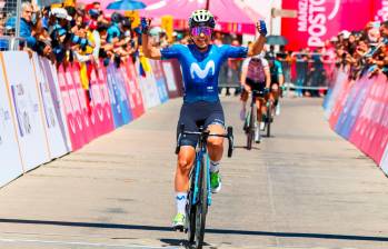 Paula Patiño, la nueva reina del ciclismo femenino en Colombia. Ahora portará el tricolor nacional en las carreteras europeas con el Movistar Team. FOTO CORTESÍA FEDECICLISMO