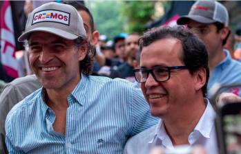 Nicolás Ríos ha acompañado a Federico Gutiérrez a lo largo de su vida política y personal. Foto Cortesía