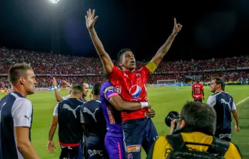 Christian Marrugo es uno de los futbolistas más queridos por la afición del Medellín. Foto: Juan Antonio Sánchez