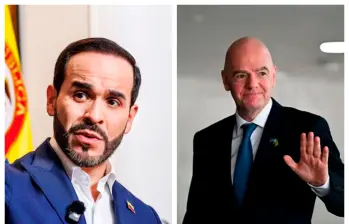 El presidente de la FIFA estará presente en la posesión del presidente electo, Abelardo De La Espriella. FOTOS COLPRENSA Y AFP